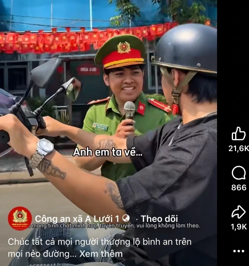 Công an xã bắt tay rapper triệu view làm clip tuyên truyền luật, hút gần 7 triệu lượt xem Công an xã bắt tay rapper triệu view làm clip tuyên truyền luật, hút gần 7 triệu lượt xem