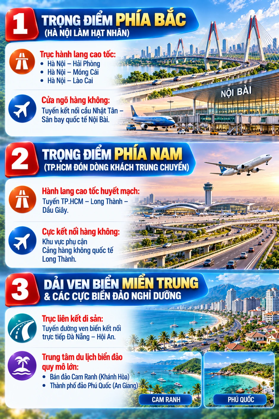 Công trình chưa từng có sẽ xuất hiện tại Việt Nam: Trải khắp 3 miền, diện tích hàng chục nghìn m2