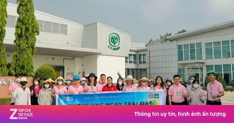 C.P. Việt Nam tổ chức làm sạch môi trường hưởng ứng Ngày Trái Đất