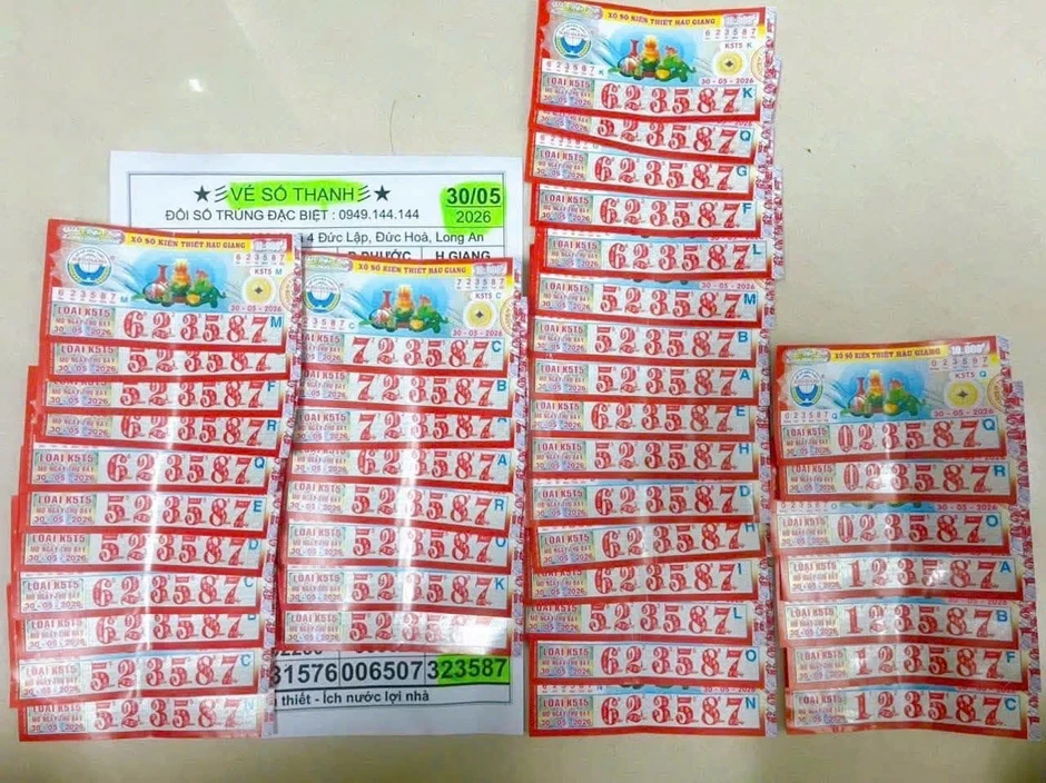 Cùng mua vé số, hơn 20 người cùng công ty trúng xổ số miền Nam Cùng mua vé số, hơn 20 người cùng công ty trúng xổ số miền Nam