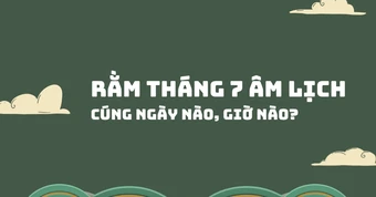 Cúng rằm tháng 7 năm 2026 vào giờ nào tốt nhất cho gia đình?