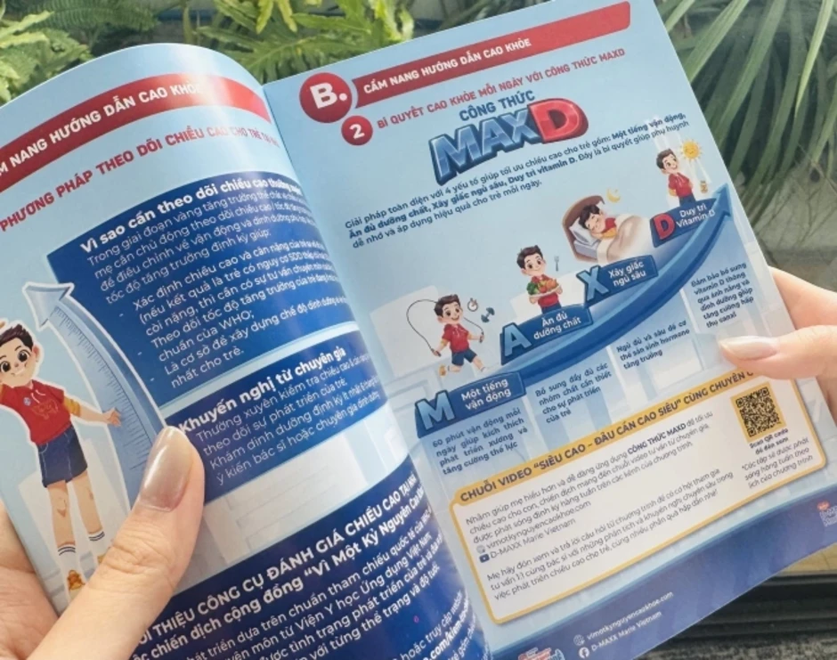 D-Maxx Marie đồng hành cùng chiến dịch hỗ trợ tăng chiều cao trẻ em D-Maxx Marie đồng hành cùng chiến dịch hỗ trợ tăng chiều cao trẻ em