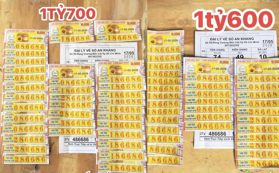 Đại lý TP.HCM bán trúng 7,2 tỉ xổ số miền Nam, 10 người may mắn xuất hiện Đại lý TP.HCM bán trúng 7,2 tỉ xổ số miền Nam, 10 người may mắn xuất hiện