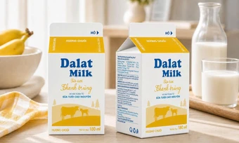 Dalatmilk ra mắt sữa tươi thanh trùng hương chuối