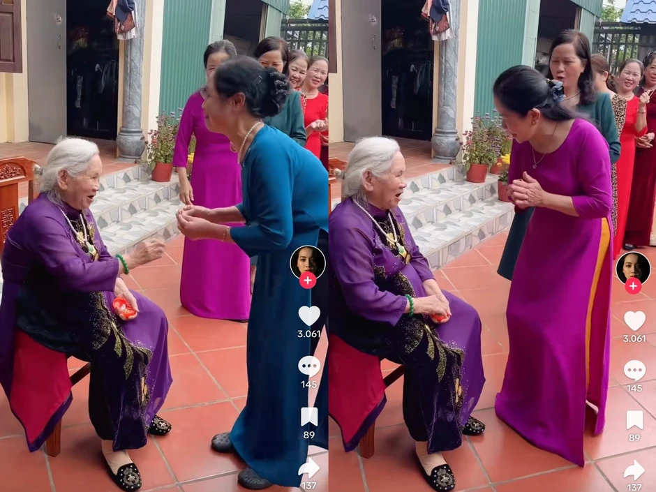 'Đánh dấu' tuổi 90, mẹ tặng vàng cho 9 người con 'Đánh dấu' tuổi 90, mẹ tặng vàng cho 9 người con