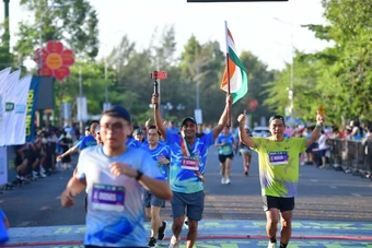 Dấu ấn tổ chức tại giải chạy TinVina Marathon Cần Thơ 2026 - Báo TinVina