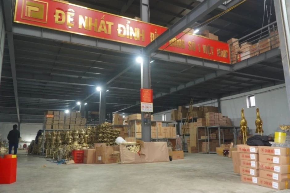 Đệ Nhất Đỉnh - xưởng đúc đồng 50 năm tại Nam Định