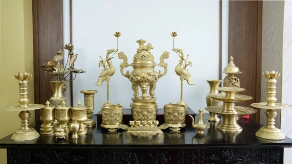 Đệ Nhất Đỉnh - xưởng đúc đồng 50 năm tại Nam Định