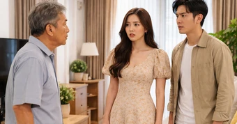 Đến ra mắt nhà bạn trai, cô gái chết lặng khi nhìn thấy "bố chồng tương lai", vội vã rời đi