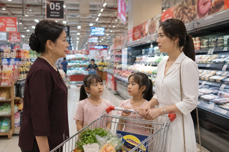 Đi siêu thị tình cờ gặp lại mẹ chồng cũ, mặt bà liền biến sắc vì câu hỏi thăm của tôi
