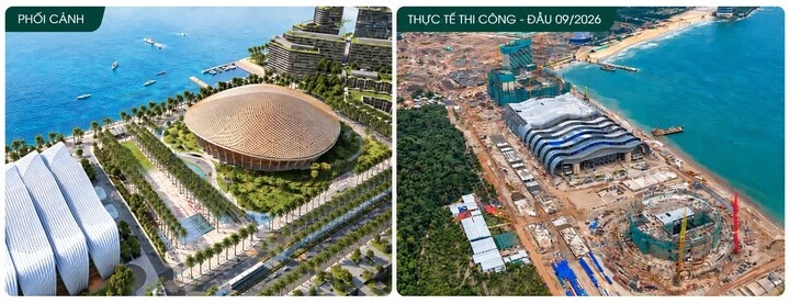 Diện mạo đại công trình APEC ở Phú Quốc sau một năm thi công Diện mạo đại công trình APEC ở Phú Quốc sau một năm thi công