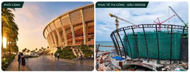 Diện mạo đại công trình APEC ở Phú Quốc sau một năm thi công Diện mạo đại công trình APEC ở Phú Quốc sau một năm thi công