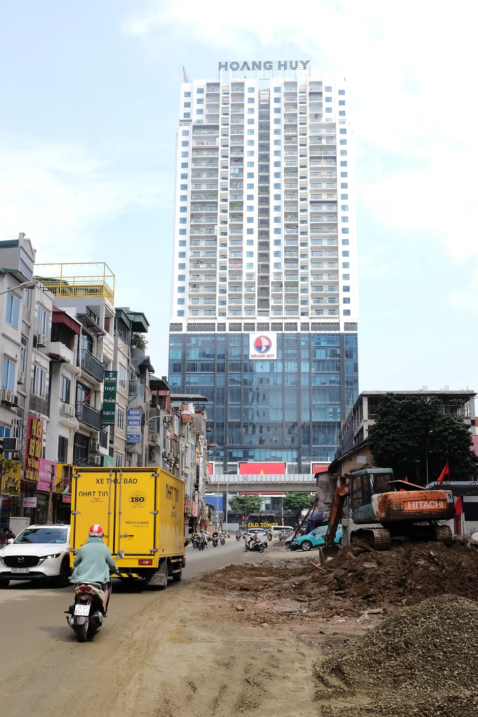 Diện mạo đường Nguyễn Tuân ngay lúc này