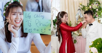 Điều ước năm 18 tuổi 7 năm sau đã thành sự thật, cô gái Vĩnh Long thành công lấy chồng Tỷ Phú
