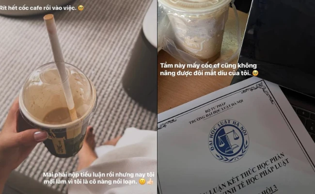 Doãn Hải My - vợ Văn Hậu nổi tiếng là "con ngoan trò giỏi", ai ngờ cũng có lúc "nổi loạn" thế này khi học Thạc sĩ Luật Doãn Hải My - vợ Văn Hậu nổi tiếng là "con ngoan trò giỏi", ai ngờ cũng có lúc "nổi loạn" thế này khi học Thạc sĩ Luật