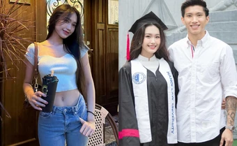 Doãn Hải My - vợ Văn Hậu nổi tiếng là "con ngoan trò giỏi", ai ngờ cũng có lúc "nổi loạn" thế này khi học Thạc sĩ Luật