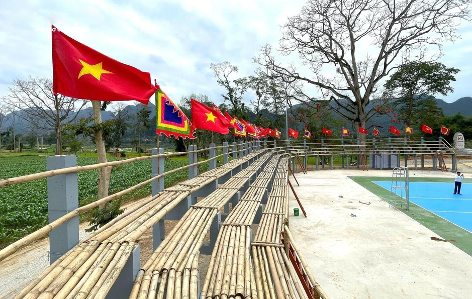 Độc lạ: Sân vận động bằng tre có sức chứa 1.500 chỗ ngồi Độc lạ: Sân vận động bằng tre có sức chứa 1.500 chỗ ngồi