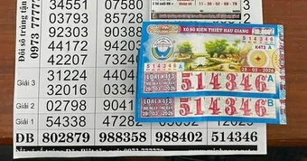 Đôi vợ chồng trùm kín mít đến đại lý vé số, mang về số tiền “khủng”