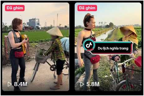 Đóng giả khách Hàn đòi bà cô dẫn đi khám phá nghĩa trang, diễn biến sau đó hút 10 triệu lượt xem Đóng giả khách Hàn đòi bà cô dẫn đi khám phá nghĩa trang, diễn biến sau đó hút 10 triệu lượt xem