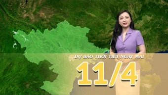 Dự báo thời tiết đêm nay và ngày mai 11/4/2026: Trung Bộ nắng nóng tiếp diễn trên diện rộng