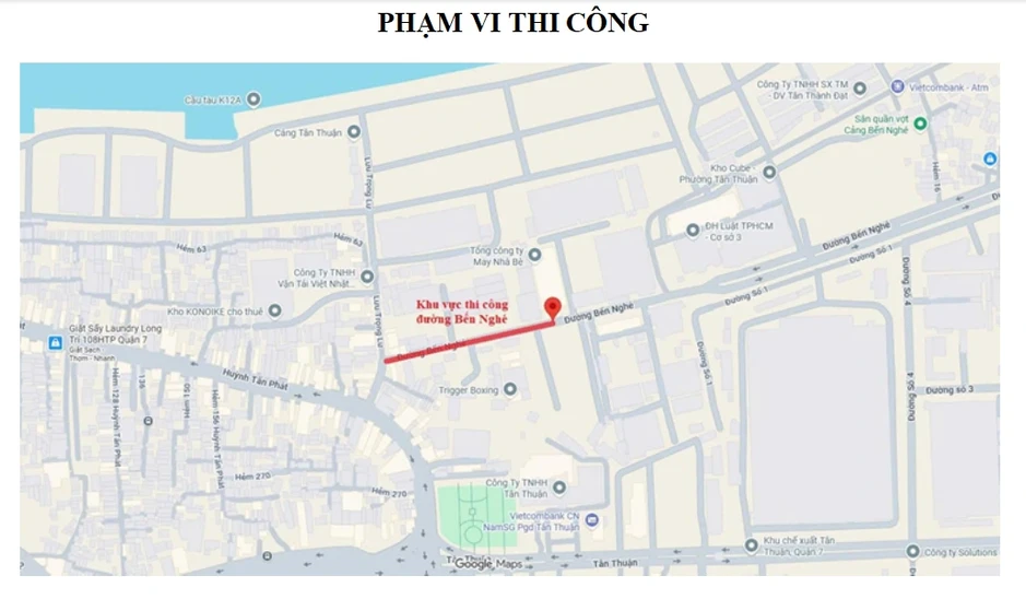 Đường Bến Nghé đầy hố sâu: TP.HCM sửa chữa, điều chỉnh giao thông 10 ngày Đường Bến Nghé đầy hố sâu: TP.HCM sửa chữa, điều chỉnh giao thông 10 ngày