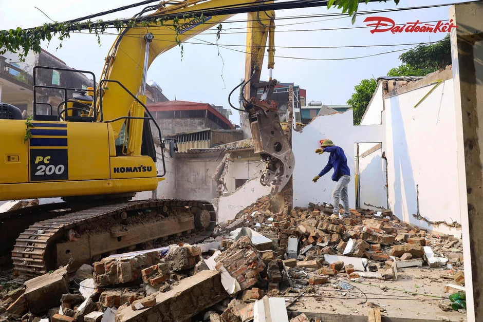 Đường nối Phạm Hùng - Lê Đức Thọ sắp được nối thông sau gần 10 năm vướng mặt bằng Đường nối Phạm Hùng - Lê Đức Thọ sắp được nối thông sau gần 10 năm vướng mặt bằng