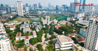 Đường nối Phạm Hùng - Lê Đức Thọ sắp được nối thông sau gần 10 năm vướng mặt bằng