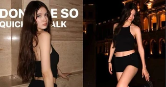 Em gái Lâm Tây khoe nhan sắc mỹ nhân tuổi 19: Chiều cao gần 1m80, chân dài cực phẩm, lên đồ sexy táo bạo gây sốt MXH