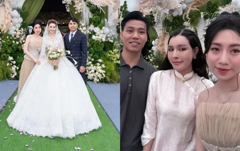 Em gái Văn Toàn "xả" ảnh cưới Đức Huy, nhan sắc chuẩn "ngọc nữ"