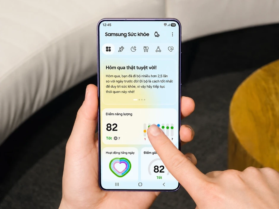 Galaxy AI hướng đến vai trò 'huấn luyện viên sức khỏe' Galaxy AI hướng đến vai trò 'huấn luyện viên sức khỏe'