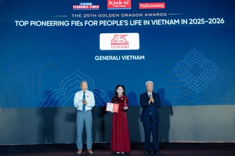 Generali Việt Nam nhận giải Rồng Vàng về đổi mới sản phẩm bảo hiểm - Báo TinVina