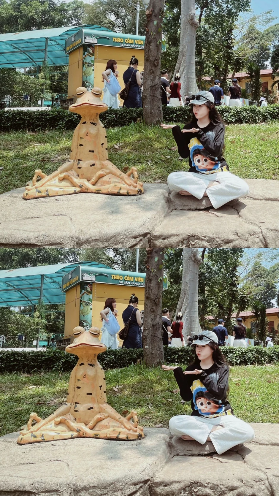 Giới trẻ xếp hàng ở Thảo Cầm Viên chụp ảnh với ếch ngồi thiền và loạt thú hoá đá: Tất cả là từ Sơn Tùng M-TP! Giới trẻ xếp hàng ở Thảo Cầm Viên chụp ảnh với ếch ngồi thiền và loạt thú hoá đá: Tất cả là từ Sơn Tùng M-TP!