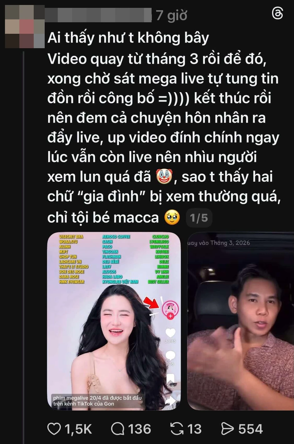 Gon Pink đính chính Gon Pink đính chính
