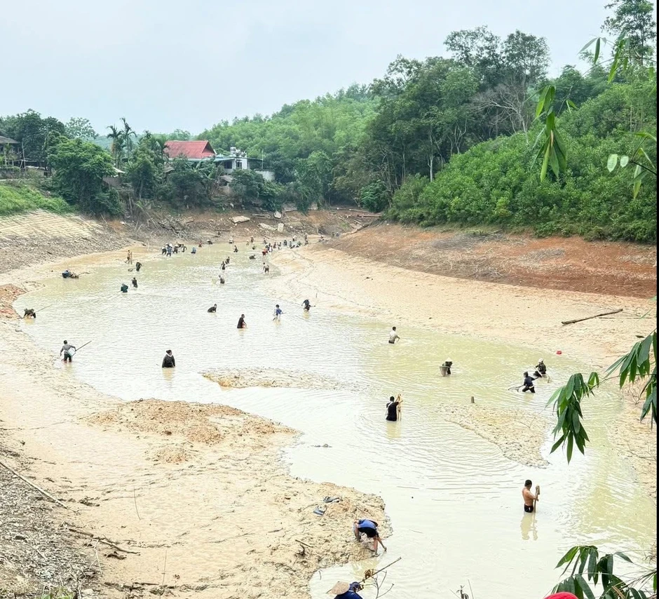 Góp tiền mua cá giống, 2 năm sau cả xóm cùng chia cá vui như hội Góp tiền mua cá giống, 2 năm sau cả xóm cùng chia cá vui như hội