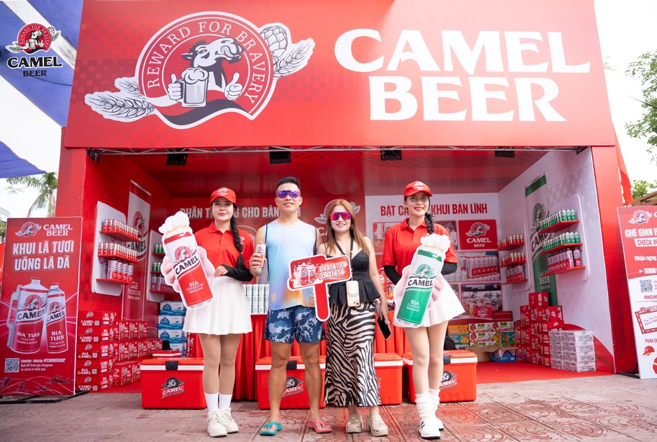 Hai giải đấu - một tinh thần: Camel Beer lan tỏa bản lĩnh thể thao tại Quảng Trị
