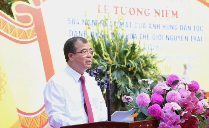 Hải Phòng: Tưởng niệm 584 năm ngày mất của Anh hùng dân tộc Nguyễn Trãi Hải Phòng: Tưởng niệm 584 năm ngày mất của Anh hùng dân tộc Nguyễn Trãi