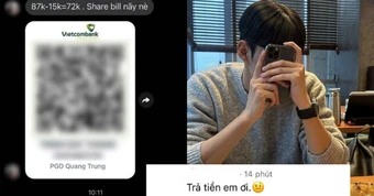 Hẹn hò xong gửi QR đòi 72.000 đồng lúc 1h sáng, cô gái bị truy đến tận Facebook: Cái kết gây tranh cãi