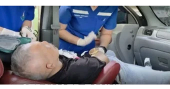 Hoang mang khi phát hiện người đàn ông lạ mặt bất tỉnh trong xe
