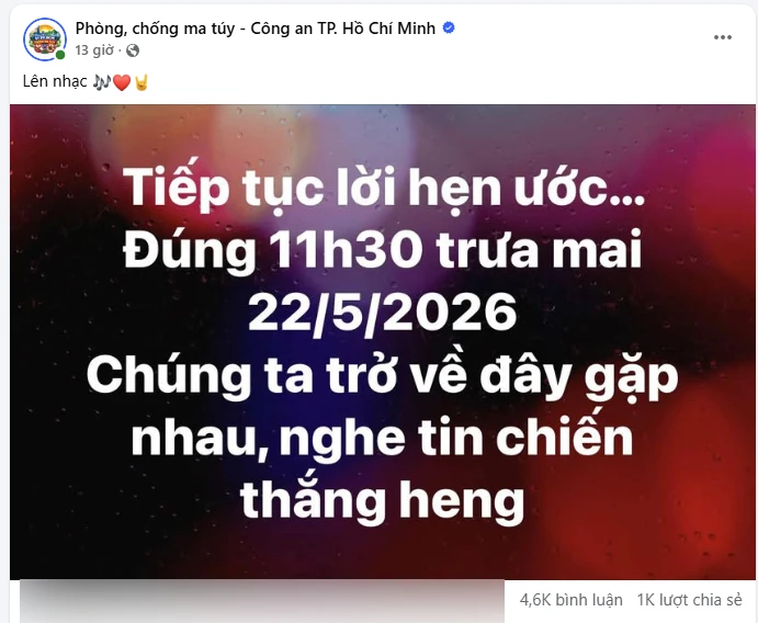 Hội dân văn phòng đồng loạt “đặt sẵn cơm trưa”, chờ đến 11h30 để check tin từ Fanpage Cảnh sát phòng chống ma túy TP.HCM Hội dân văn phòng đồng loạt “đặt sẵn cơm trưa”, chờ đến 11h30 để check tin từ Fanpage Cảnh sát phòng chống ma túy TP.HCM