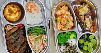 Hộp cơm của bà mẹ cho con trai cấp 2: Sự quan tâm yêu thương trong từng bữa ăn
