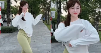 Hot girl chạy bộ khởi động nhẹ nhàng cũng dư sức thu hút triệu ánh nhìn