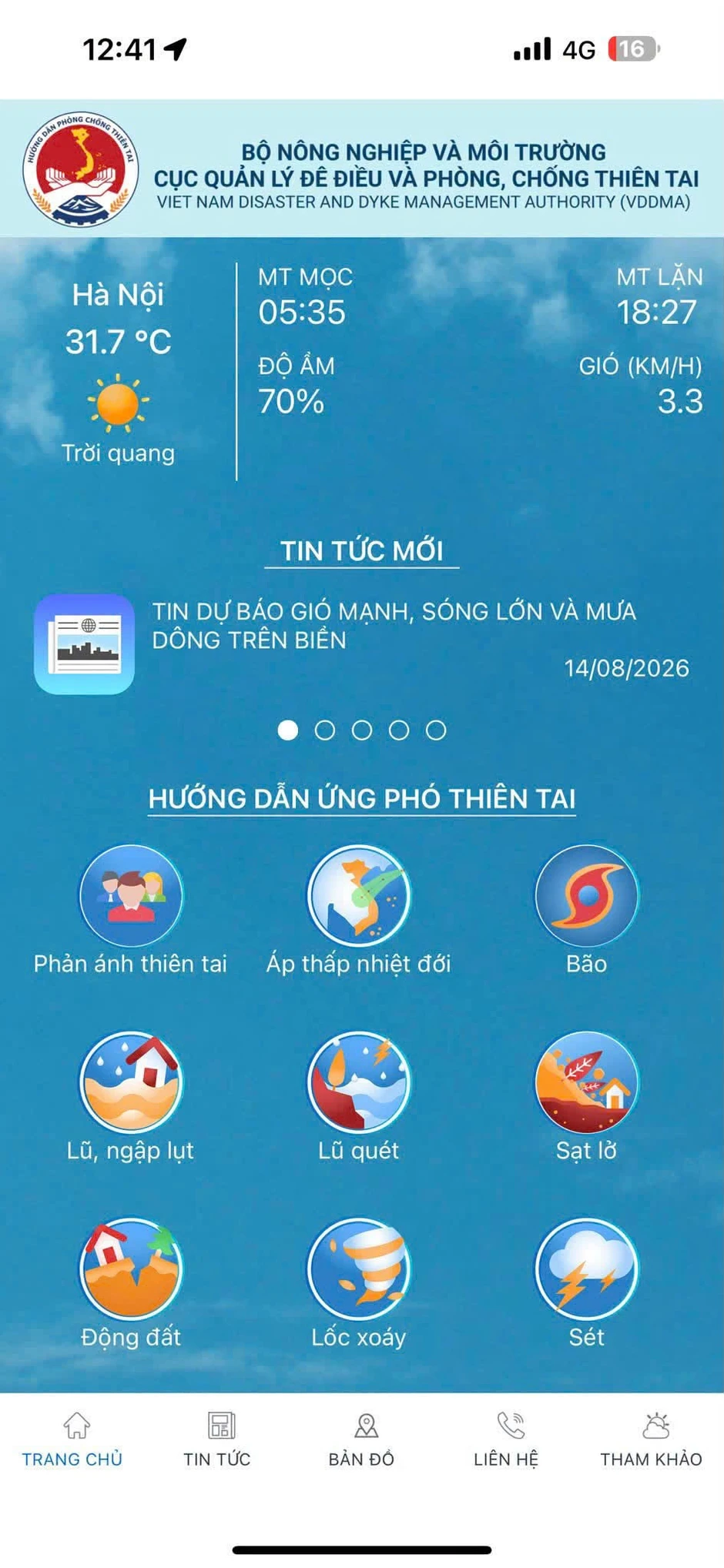 Hướng dẫn người dân cài đặt ứng dụng phòng, chống thiên tai Hướng dẫn người dân cài đặt ứng dụng phòng, chống thiên tai