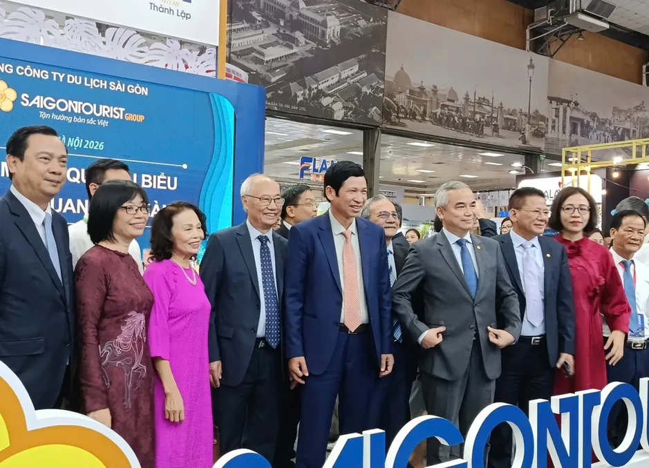 Khai mạc VITM 2026: Chuyển đổi số và AI là "đòn bẩy" cho du lịch bền vững Khai mạc VITM 2026: Chuyển đổi số và AI là "đòn bẩy" cho du lịch bền vững