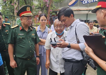 Khảo sát công viên Lê Thị Riêng tìm nơi chôn tập thể liệt sĩ Mậu Thân 1968