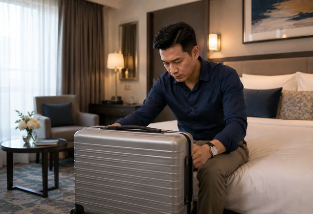 Khấp khởi vì được đi du lịch với nữ đồng nghiệp xinh đẹp, người đàn ông sững sờ nhìn thứ vợ để trong vali Khấp khởi vì được đi du lịch với nữ đồng nghiệp xinh đẹp, người đàn ông sững sờ nhìn thứ vợ để trong vali