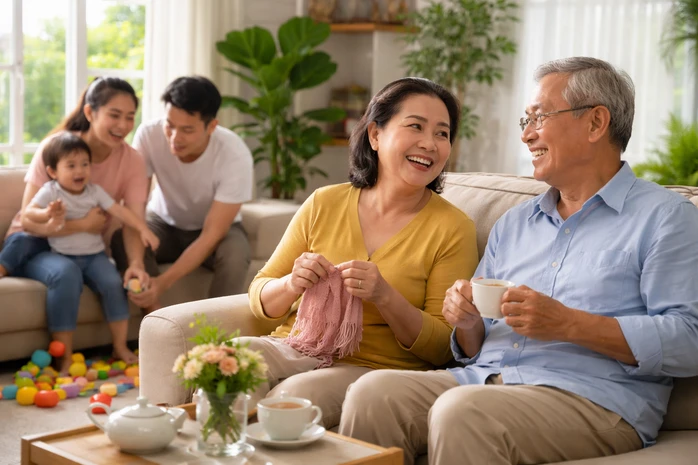 Khi ông bà chọn sống cho mình Khi ông bà chọn sống cho mình