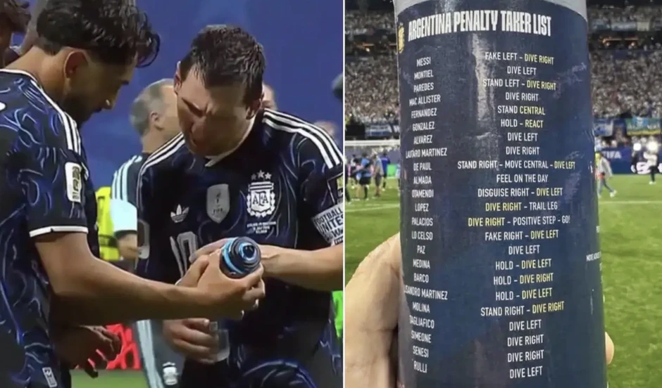 Khoảnh khắc Messi cầm bình nước thủ môn Anh 'gây sốt' - Báo TinVina Khoảnh khắc Messi cầm bình nước thủ môn Anh 'gây sốt' - Báo TinVina