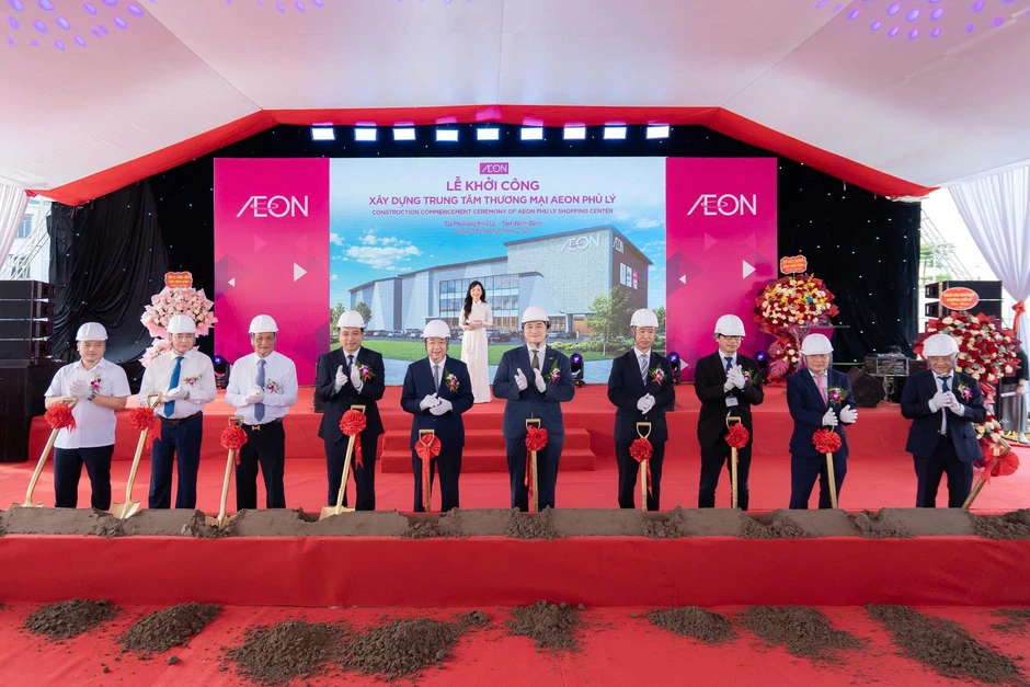 Khởi công AEON Phủ Lý: Hướng đến biểu tượng thương mại mới của Ninh Bình Khởi công AEON Phủ Lý: Hướng đến biểu tượng thương mại mới của Ninh Bình