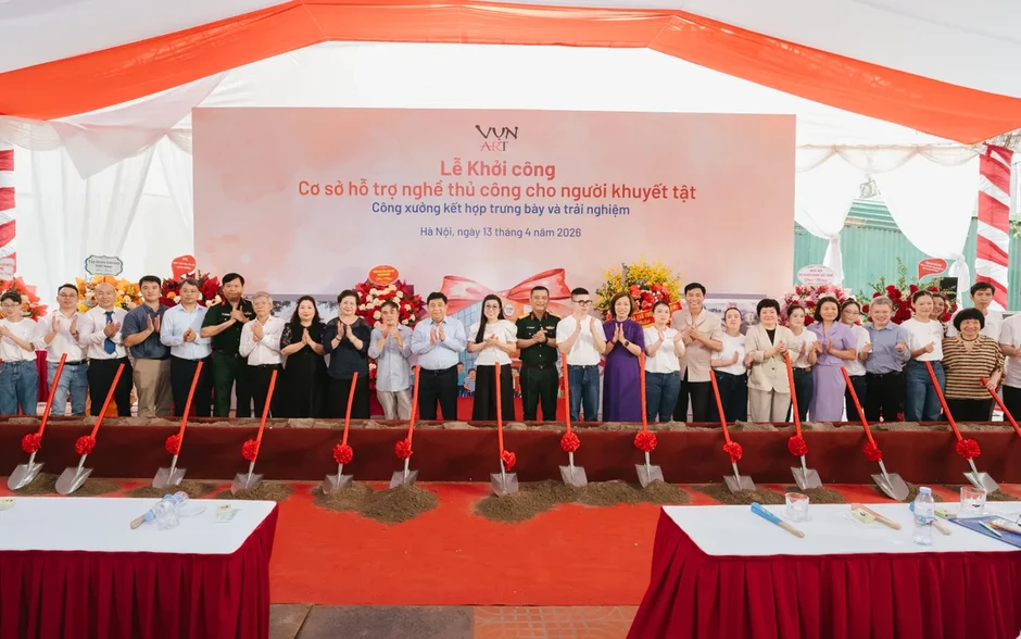 Khởi công cơ sở hỗ trợ nghề cho người khuyết tật tại Hà Nội Khởi công cơ sở hỗ trợ nghề cho người khuyết tật tại Hà Nội
