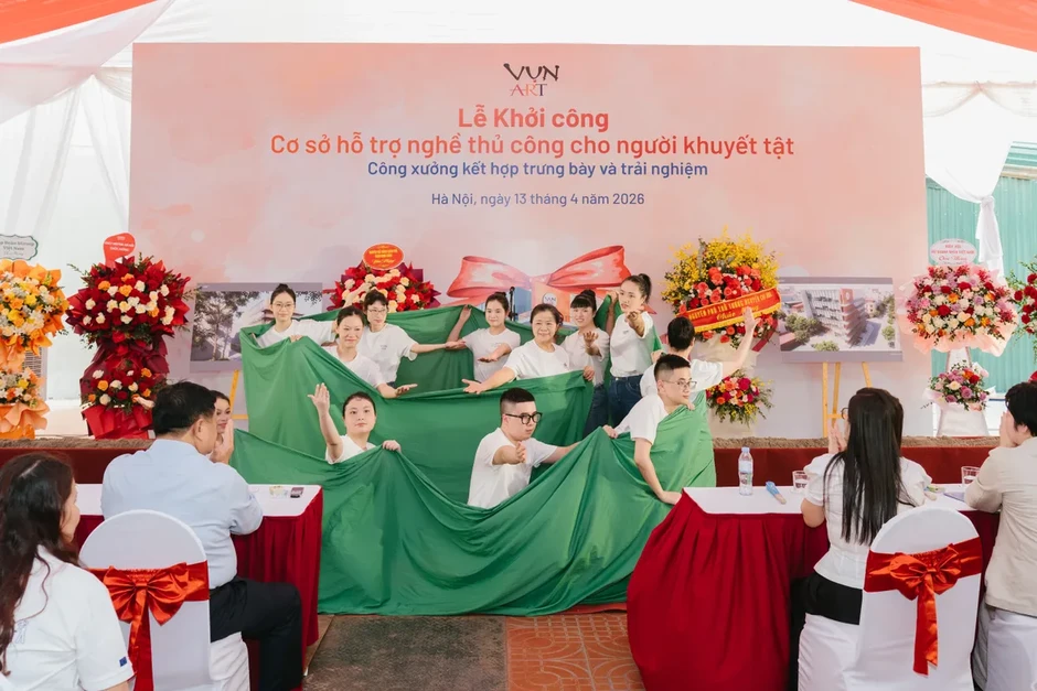 Khởi công cơ sở hỗ trợ nghề cho người khuyết tật tại Hà Nội Khởi công cơ sở hỗ trợ nghề cho người khuyết tật tại Hà Nội
